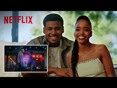 Lovie Simone & Michael Cooper Jr. React to Scenes from FOREVER | Netflix