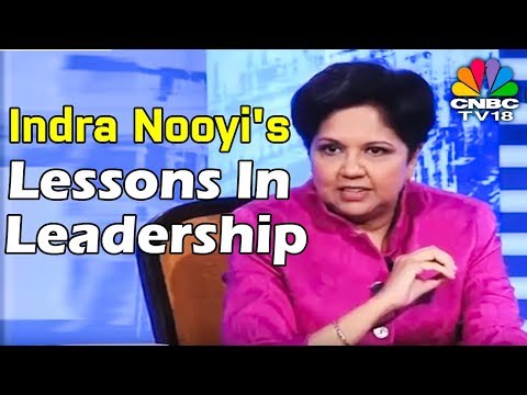 Former PepsiCo CEO Indra Nooyi's Lessons In Leadership | Exclusive Interview | CNBC TV18