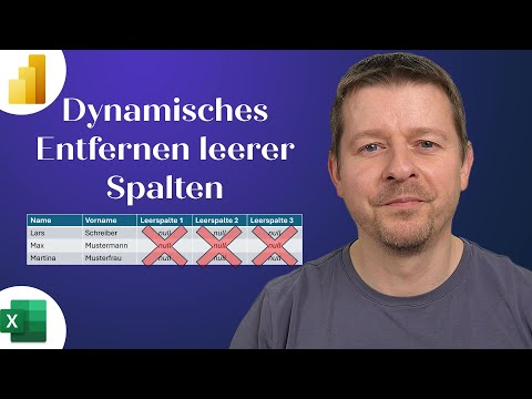 Dynamisches Entfernen leerer Spalten | Power Query