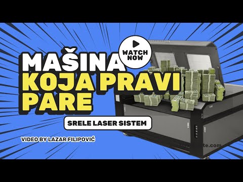 CO2 CNC LASER - MAŠINA SA KOJOM MOŽE LEPO DA SE ZARADI - VIDEO 003