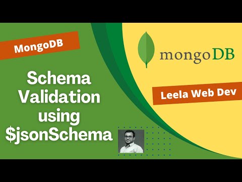 23. Implement Schema Validation for a collection using $jsonSchema Validator - MongoDB
