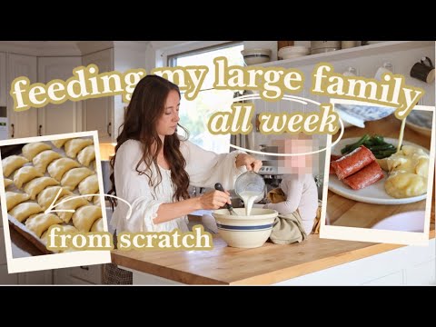 9 Favorite Family Recipes // a week in my kitchen