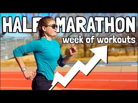Inside My Half Marathon Training Week: Mile Repeats, High Mileage, Lifting, Nutrition & More