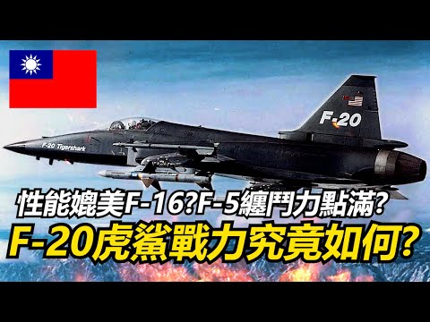 國軍曾經差點買到的F-20虎鯊戰鬥機，戰力真的能媲美F-16並輾壓蘇聯機嗎? | FX計畫 | F16/79&F-5G | F-20虎鯊 | 最可惜的輕型戰機 |