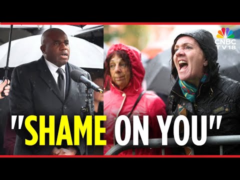 WATCH: UK Deputy PM David Lammy Heckled at Vigil For Victims of Manchester Synagogue Attack | N18G