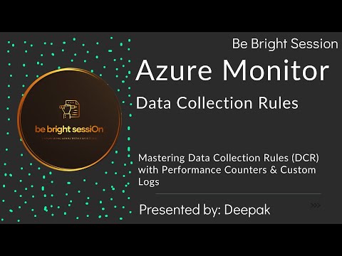 Azure Monitor : Mastering Data Collection Rules with Performance Counters & Custom Logs