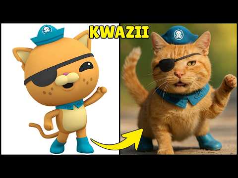 Octonaut Creatures in Real Life 🐟🌊 | See These Sea Animals Like Never Before! 😱