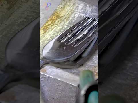 Fork Mass Production Process by Artisans
