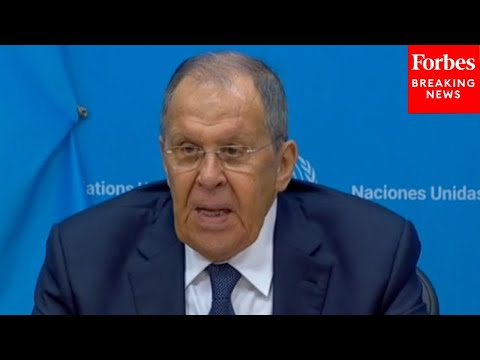 FULL Q&A: Russian Minister Of Foreign Affairs Sergey Lavrov Takes Questions From Reporters