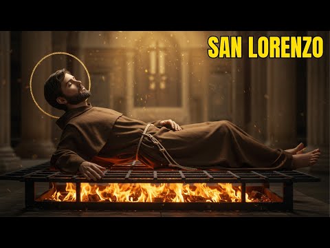 🔥 SAN LORENZO | El SANTO que Bromeó mientras lo ASABAN VIVO y se volvió PATRÓN de Cocineros