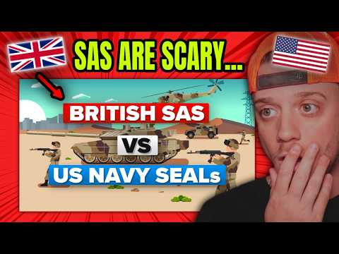 American Reacts to British SAS vs US Navy Seals Training
