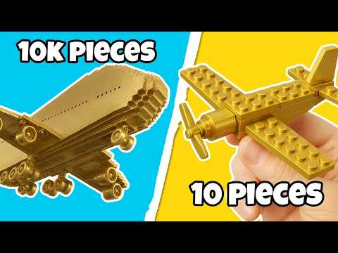 I Built the World’s Biggest LEGO Plane