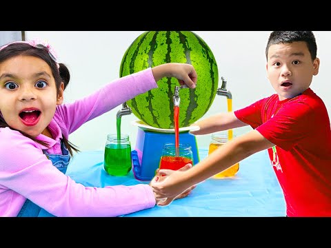 Fantastic Fruit Playtime: Ellie Alex and Emma Discover the Power of Healthy Eating