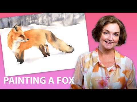 Watercolor Fox: Achieving a beautiful Painting with Simple Steps