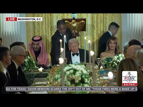 WATCH IN FULL: President Trump and Crown Prince of Saudi Arabia give remarks at the White House.