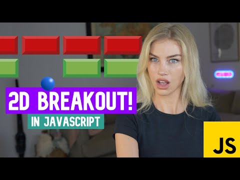 1 hour 2D Breakout in JavaScript!