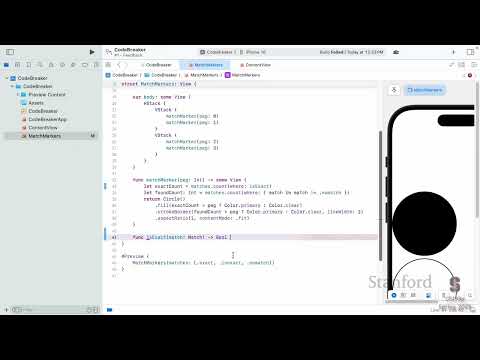 Stanford CS193p iOS Development with SwiftUI  2025 |  Lecture 3 |Model and UI & Swift Type System