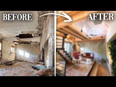 TIMELAPSE 2 YEARS - Renovating an abandoned house | Start to Finish