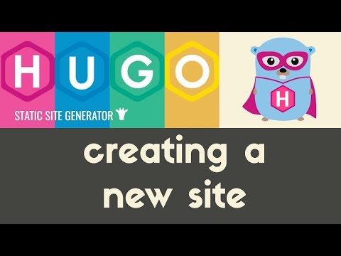 Creating a New Site / Directory Structure | Hugo - Static Site Generator | Tutorial 4