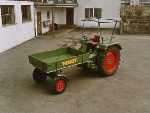 Fendt Werbefilm / F250GT / 1970 / Geräteträger / EINMANNSYSTEM