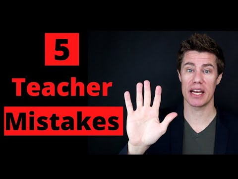 5 Classroom Mistakes | Teacher shouts at kids | Classroom Management | New Teacher Tips |