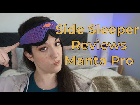 Manta Pro Sleep Mask Review - worth it for side sleepers?