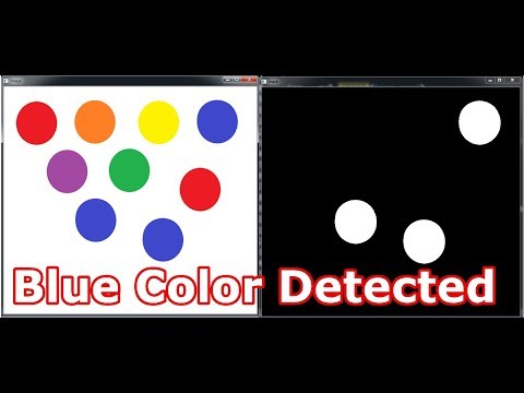 Python OpenCV Color Detection Example