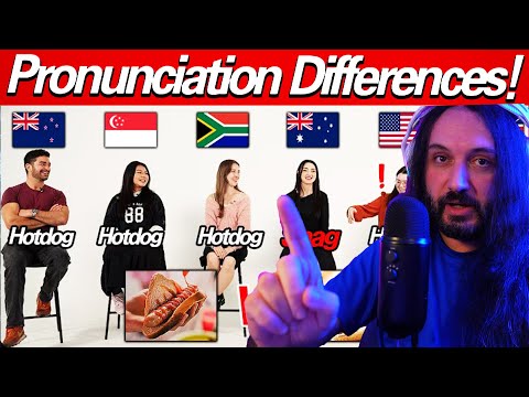 American Was Shocked by English Words Differences Between 6 Countries!!