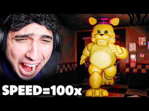FNAF But Fredbear Has SPEED HACKS..
