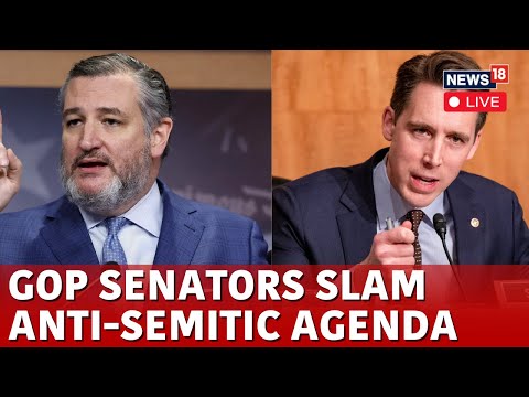 Senate Judiciary Committee Hearing LIVE | Senator Cruz Blasts Antisemitic Protestor | US News | N18G