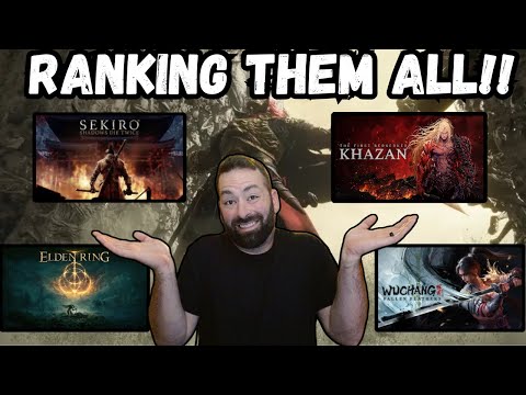 Ranking every souls & soulslike game I have EVER played! (40+ game tier list)