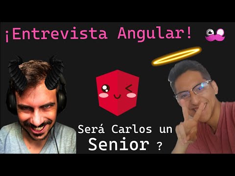Entrevista Angular Senior a Carlos Morales ! ¿Tendrá lo que hace falta?