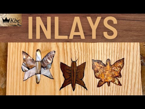 3 different Inlay techniques - DIFFICULT to EASY!