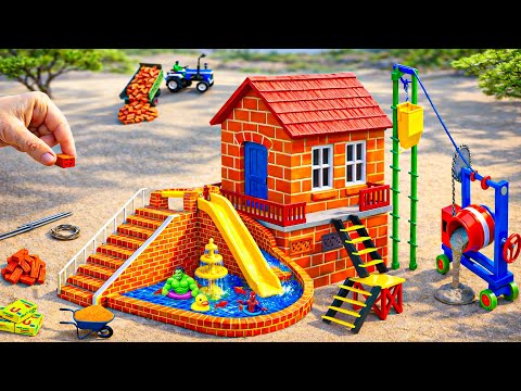 Thieves Destroy Fish Pond - Builds a Strong Brick Fish Tank After Thief Destro