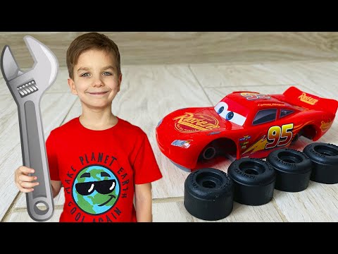 Mark and Stories for Kids About Lightning McQueen and Cars
