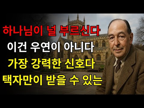 하나님이 지금 당신을 부르고 계십니다! 당신이 무언가 다른 느낌을 받고 있다면 그것은 우연이 아닙니다 — 믿음을 굳게 하고 마음과 생각을 하나님과 일치시키십시오 | C.S. 루이스