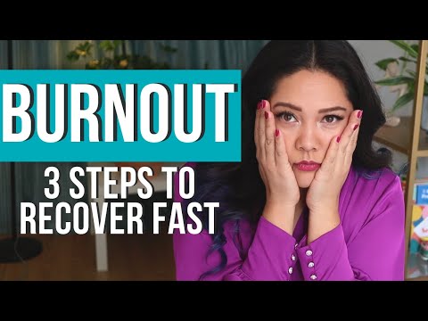 How to STOP Burnout in 3 Steps - Tips from A Psychologist