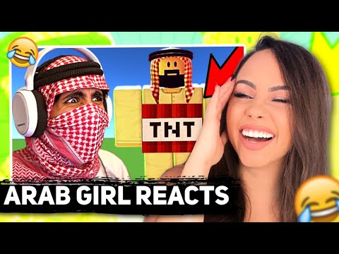 Arab Girl REACTS to Masked Arab I Found The Most RACIST Games on Roblox