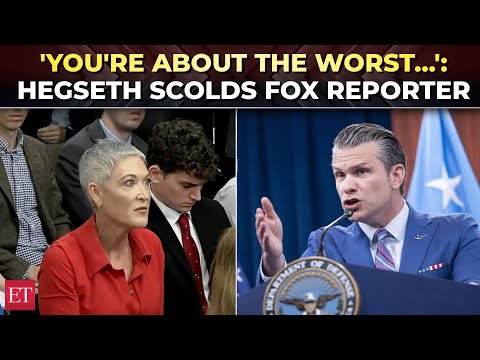 'We don't play your little games…': Pete Hegseth scolds Fox reporter over Iran question