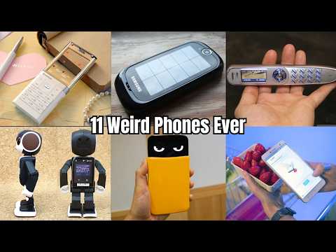 You Won’t Believe These 11 Insane Phones Actually Existed