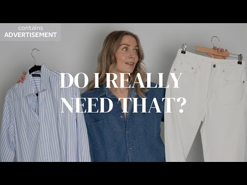 Ask yourself these 5 questions before you buy MORE new clothes 👀