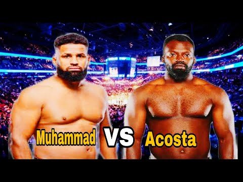 HEAVYWEIGHT BOUT,,CORTES ACOSTA VS MUHAMMAD DEREESE fight highlights 