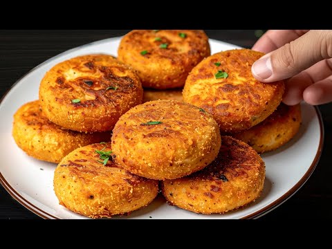 A potato and egg recipe in 10 minutes that nobody knows about!  My grandma's recipe!