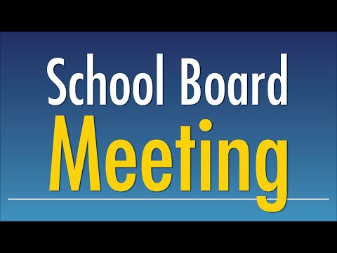 School Board Meeting December 9, 2025