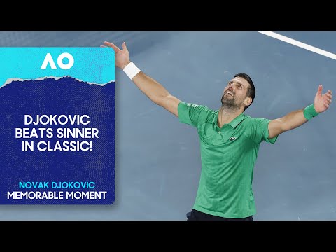 Match Point | Novak Djokovic Wins All-Time Classic Against Jannik Sinner | Australian Open 2026