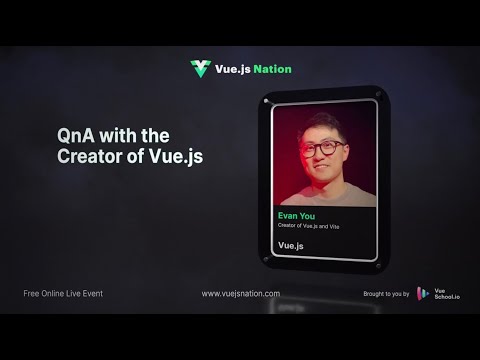 Vue.js Nation 2024: Live Q&A session by Evan You