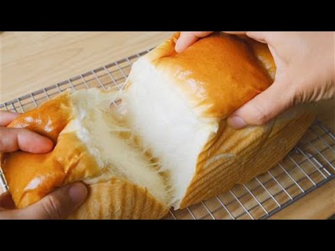 [ENG SUB] No machine, no kneading, no overnight fermentation can make toast soft and brushed?