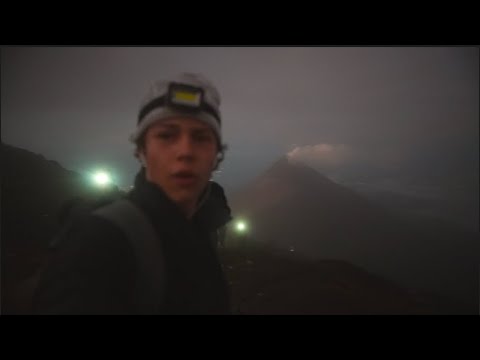 Climbing a Volcano in Guatemala at 18.