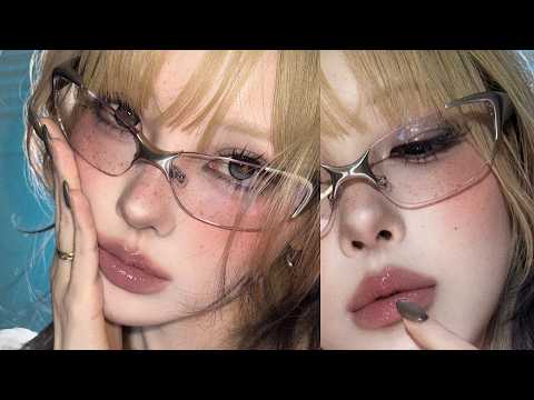 🖤핀터 감성 스모키 메이크업🖤 Smokey Freckled Makeup