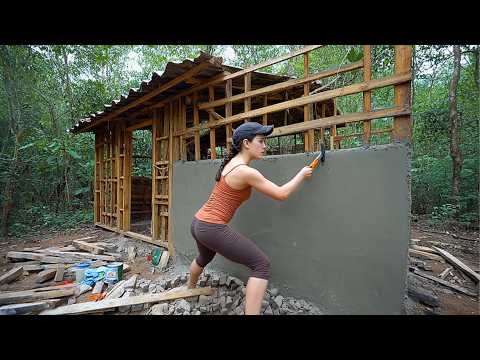 Woman Builds Dream Home in the Jungle in 90 Days | Start to Finish by @LýPhúcVy